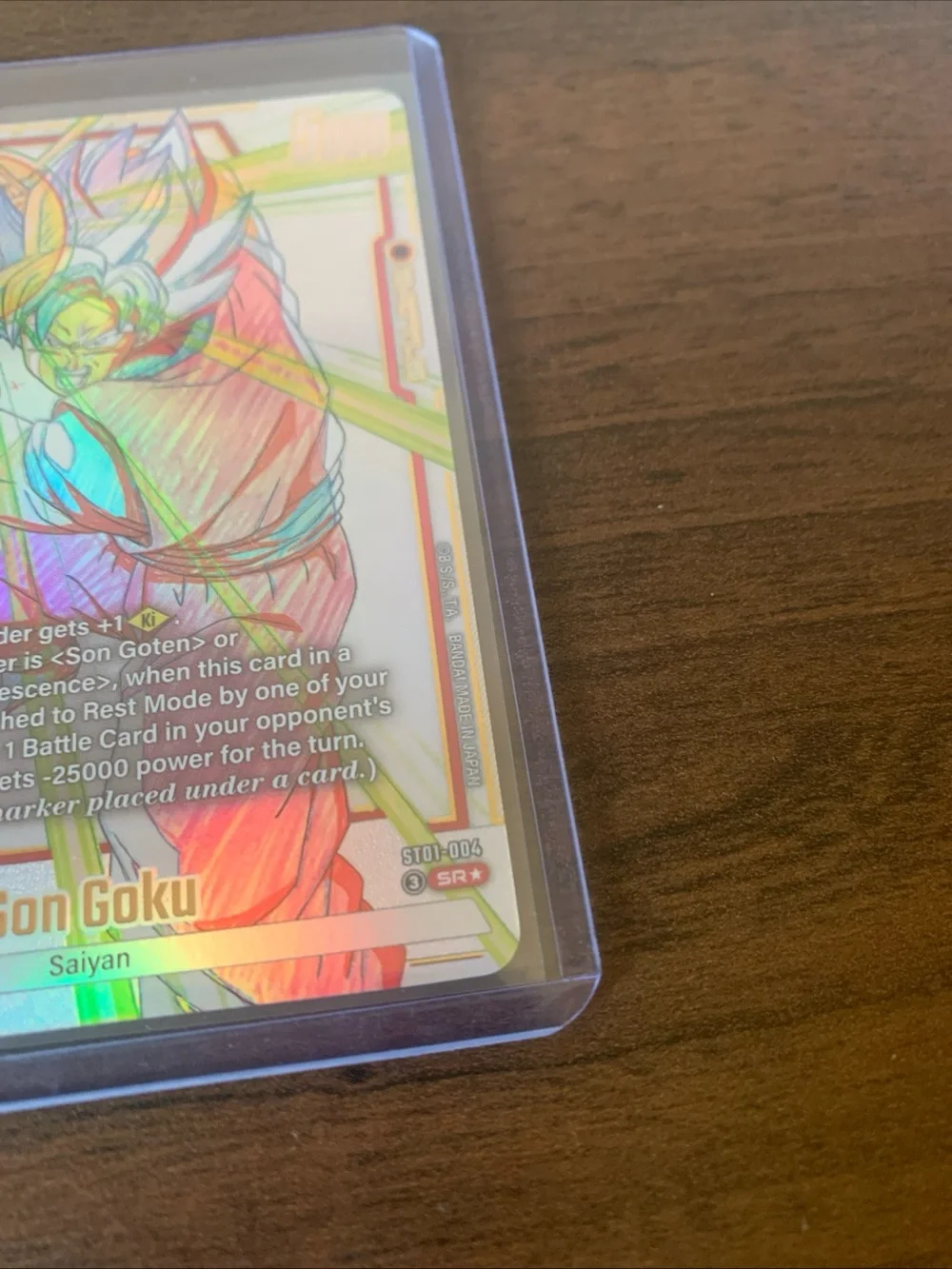 Son Goku Holographic Trading Card - Multicolor